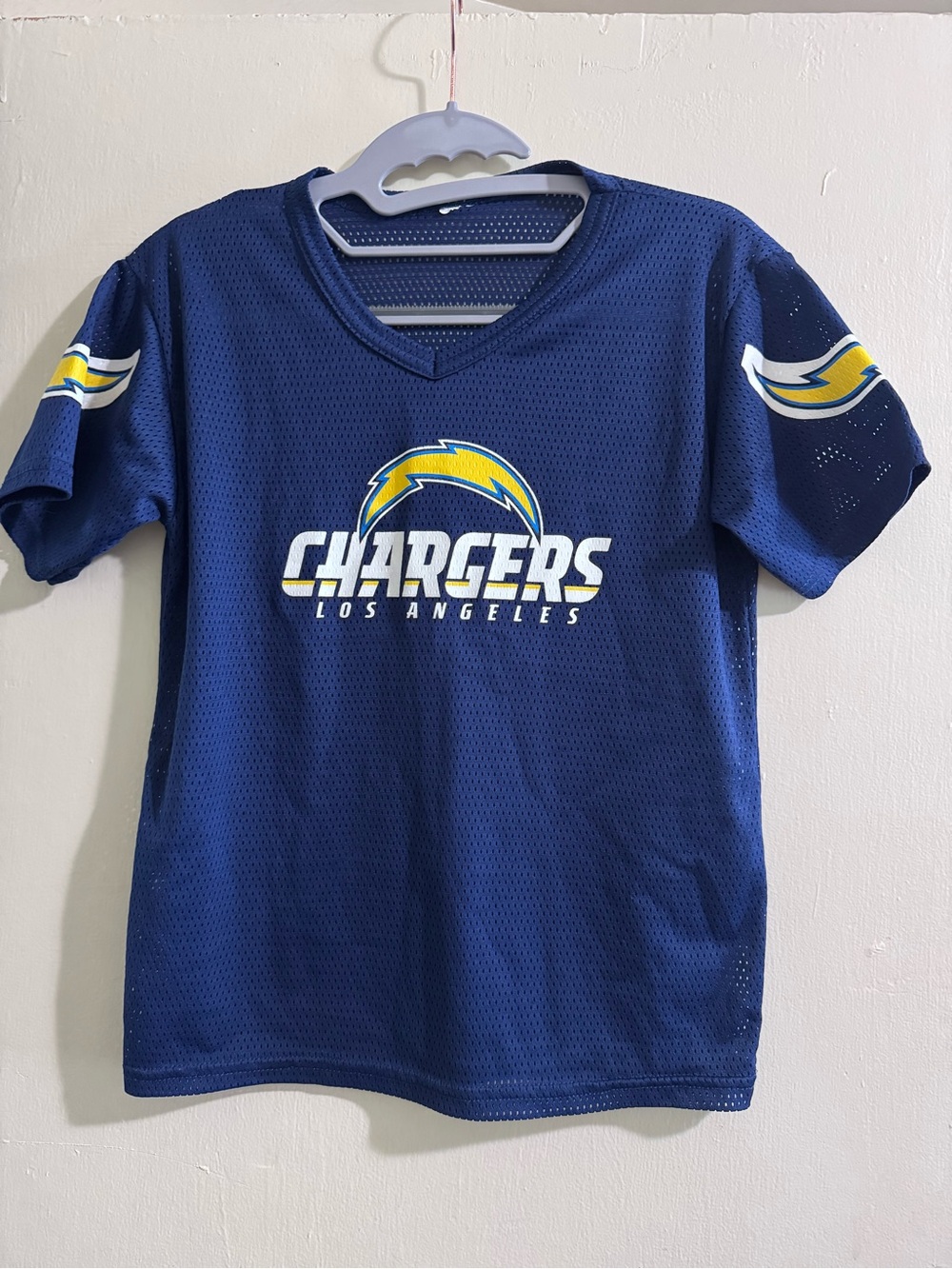 Los Angeles Chargers Kids' Navy Blue Graphic Tee